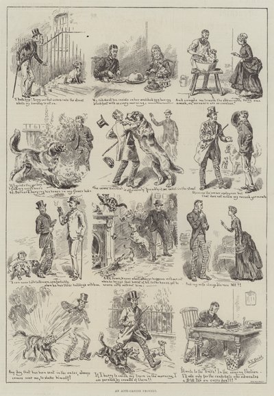 Une Protestation anti-canine - S.T. Dadd